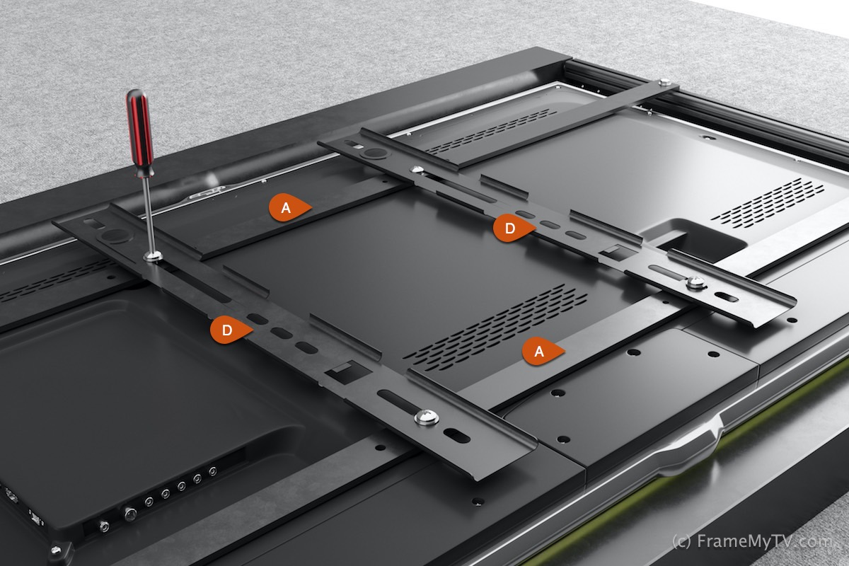 Bracket Adapter Plate for TV Art